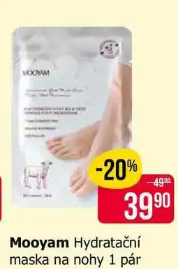 Teta Mooyam Hydratační maska na nohy 1 pár nabídka