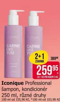 Teta Iconique Professional šampon, kondicionér nabídka