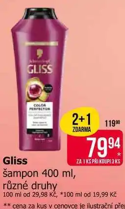 Teta Gliss Kur Ultimate Color šampon nabídka