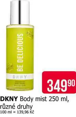Teta DKNY Body mist 250 ml, různé druhy nabídka