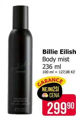 Teta Billie Eilish Body mist nabídka
