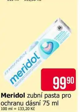 Teta Meridol zubní pasta pro ochranu dásní nabídka