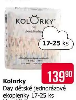 Teta Kolorky Day dětské jednorázové ekoplenky 17-25 ks nabídka