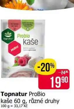 Teta Topnatur ProBio kaše 60 g, různé druhy nabídka