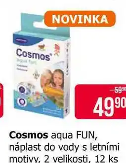 Teta Cosmos aqua FUN, náplast do vody s letními motivy, 2 velikosti, 12 ks nabídka