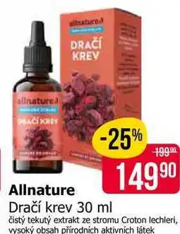 Teta Allnature Dračí krev nabídka