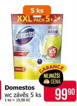 Teta Domestos wc závěs 5 ks nabídka