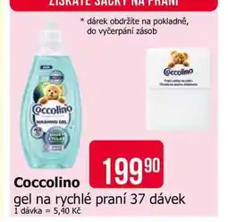 Teta Coccolino gel na rychlé praní 37 dávek nabídka