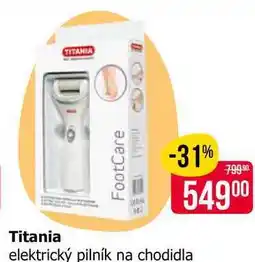 Teta Titania elektrický pilník na chodidla nabídka