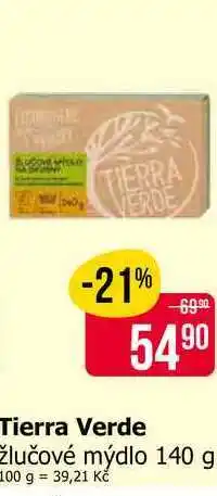 Teta Tierra Verde žlučové mýdlo nabídka