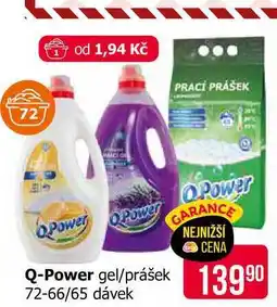 Teta Q-Power gel/prášek 72-66/65 dávek nabídka