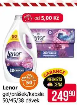 Teta Lenor gel/prášek/kapsle 50/45/38 dávek nabídka
