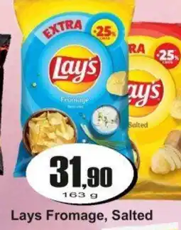 Adam Lays Fromage, Salted nabídka
