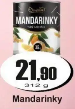 Adam Mandarinky nabídka