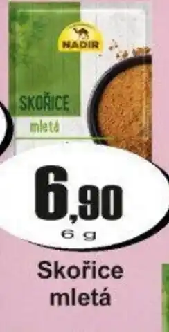 Adam Skořice mletá nabídka