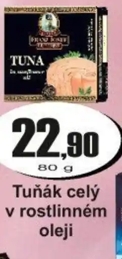 Adam Tuňák celý v rostlinném oleji nabídka