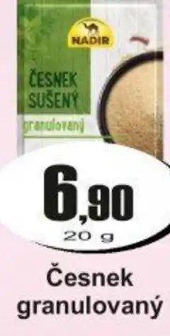 Adam NADIR Česnek granulovaný nabídka