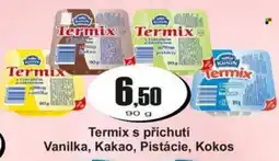 Adam Termix s příchutí Vanilka, Kakao, Pistácie, Kokos nabídka