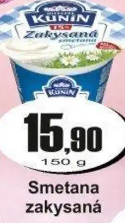 Adam KUNIN Smetana zakysaná nabídka