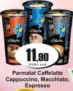 Adam Parmalat Caffelatte Cappuccino, Macchiato, Espresso nabídka