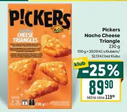 Billa Pickers Nacho Cheese Triangle nabídka