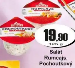 Adam Salát Rumcajs, Pochoutkový nabídka