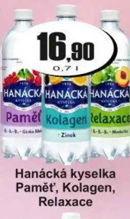 Adam Hanácká kyselka Paměť, Kolagen, Relaxace nabídka