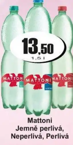 Adam Mattoni Jemně perlivá, Neperlivá, Perlivá nabídka