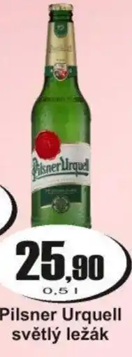 Adam Pilsner Urquell světlý ležák nabídka