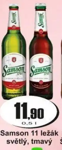 Adam Samson 11 ležák světlý, tmavý nabídka