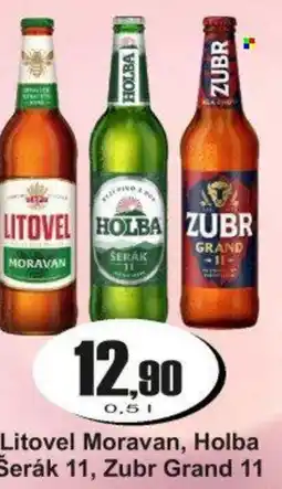 Adam Litovel Moravan, Holba šerák 11, Zubr Grand 11 nabídka
