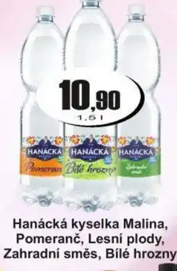 Adam Hanácká kyselka Malina, Pomeranč, Lesní plody, Zahradní směs, Bílé hrozny nabídka