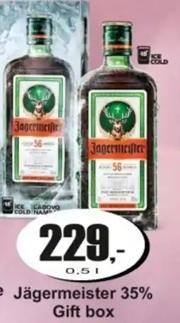 Adam Jägermeister 35% Gift box nabídka