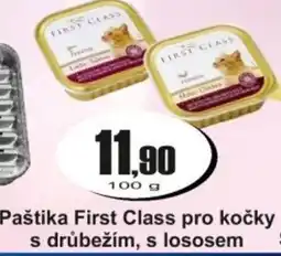 Adam Paštika First Class pro kočky s drůbežím, s lososem nabídka
