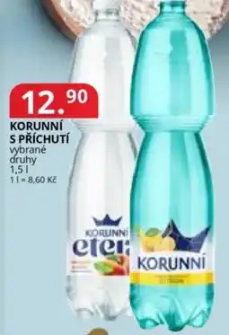 Potraviny CZ Korunní s příchutí nabídka