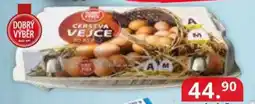 Potraviny CZ Dobrý Výběr vejce M nabídka