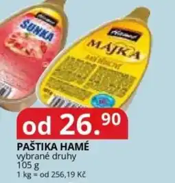 Potraviny CZ Paštika Hamé nabídka