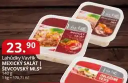 Potraviny CZ Lahůdky Vavřík Mexický salát | ševcovský mls nabídka