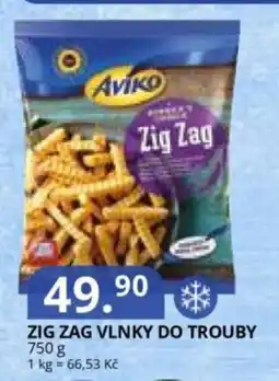 Potraviny CZ Aviko Zig zag vlnky do trouby nabídka