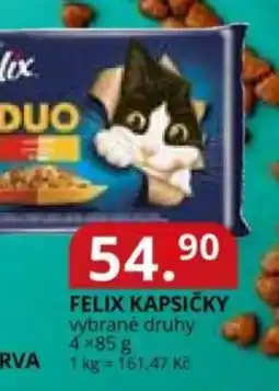Potraviny CZ Felix kapsičky nabídka