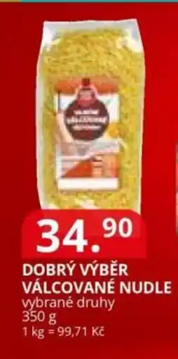 Potraviny CZ Dobrý Výběr válcované nudle nabídka