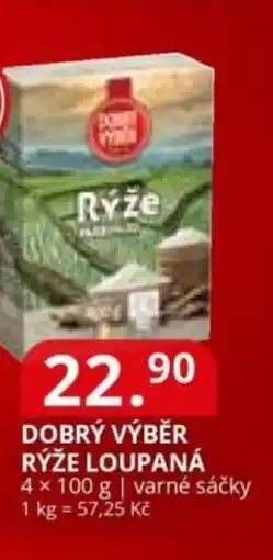 Potraviny CZ Dobrý Výběr Rýže loupaná nabídka