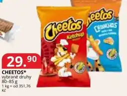 Potraviny CZ Cheetos nabídka
