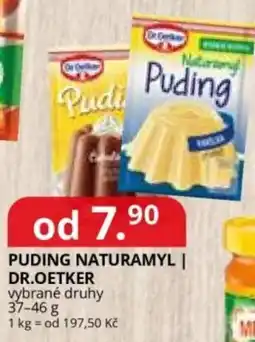 Potraviny CZ Dr. Oetker Puding naturamyl nabídka