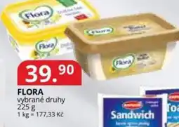 Potraviny CZ Flora nabídka