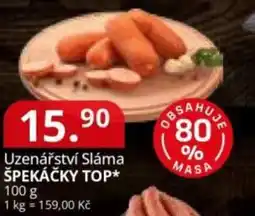 Potraviny CZ Uzenářství Sláma Špekáčky top nabídka