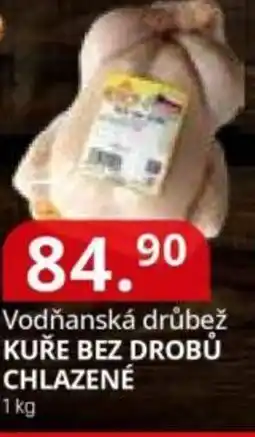 Potraviny CZ Vodňanská drůbež Kuře bez drobů chlazené nabídka