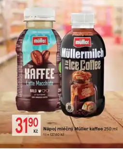 Žabka Nápoj mléčný Müller kaffee nabídka