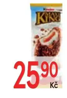 Žabka Kinder mléčný snack Maxi King nabídka