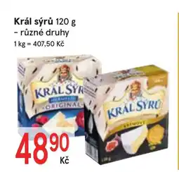 Žabka Král sýrů nabídka